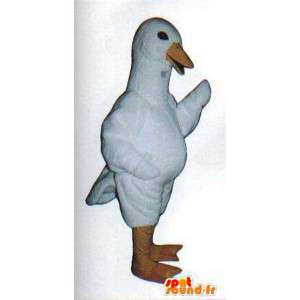Blanco mascota Goose. Traje Pato blanco - MASFR007067 - Mascota de los patos