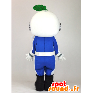 Manabukun maskot, klementin i politiuniform - Spotsound maskot