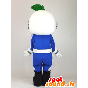 Mascot Manabukun, clementina no uniforme da polícia - MASFR27385 - Yuru-Chara Mascotes japoneses