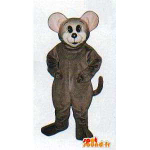 Costume de souris grise. Déguisement de souris - MASFR007069 - Mascotte de souris