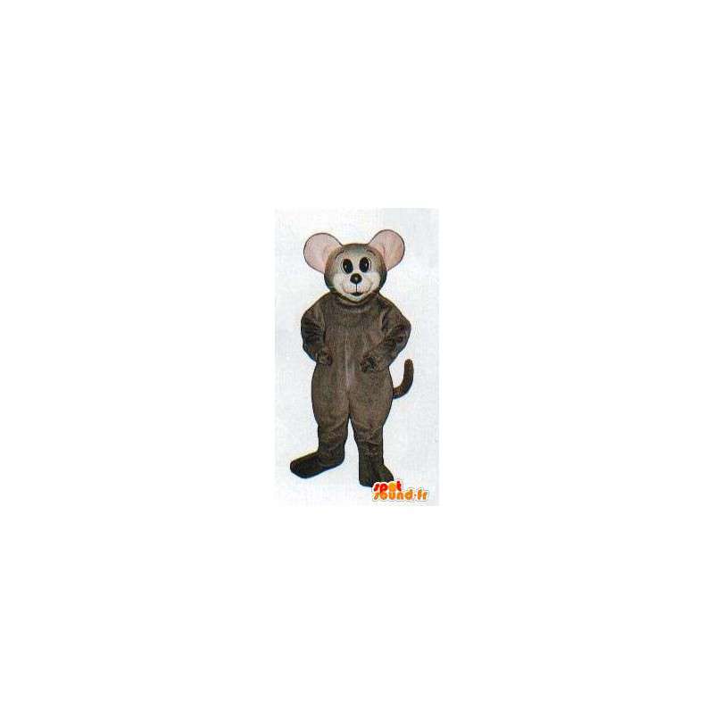 Grå mus kostyme. mus Costume - Mus maskot - MASFR007069 - SpotSound.fr