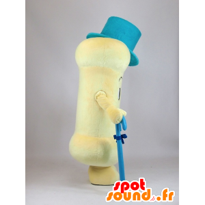 Maskotka Honetsugikun gigant kości z top hat - MASFR27390 - Yuru-Chara japońskie Maskotki