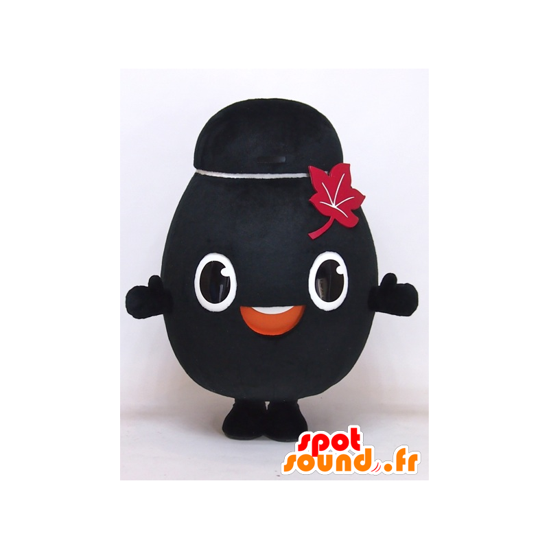 Tsubo-chan mascot, black man with a big head - MASFR27391 - Yuru-Chara Japanese mascots