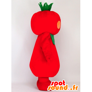 Tomapin mascot, red and green tomatoes, giant - MASFR27393 - Yuru-Chara Japanese mascots