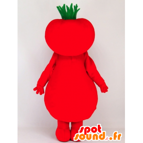 Mascotte de Tomapin, tomate rouge et verte, géante - MASFR27393 - Mascottes Yuru-Chara Japonaises