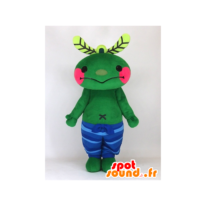 Gil-kun mascot man representing nature and the oceans - MASFR27395 - Yuru-Chara Japanese mascots