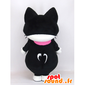 Mascotte de Beibimau chan, chaton noir et blanc - MASFR27398 - Mascottes Yuru-Chara Japonaises