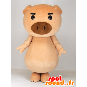 Maskotti Yoshibuta-kun, jättiläinen vaaleanpunainen sika - MASFR27402 - Mascottes Yuru-Chara Japonaises