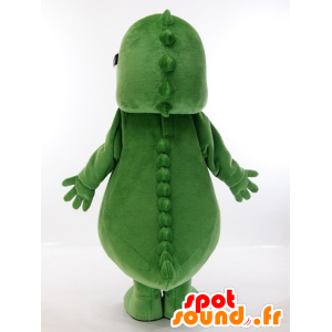 Mascotte de Risumongu, dinosaure vert géant et amusant - MASFR27419 - Mascottes Yuru-Chara Japonaises