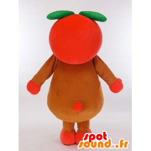 Cockeysville-kun mascot, a giant red apple - MASFR27429 - Yuru-Chara Japanese mascots