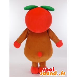 コッキーズビルくんのマスコット、巨大な赤いリンゴ-MASFR27429-日本のゆるキャラのマスコット