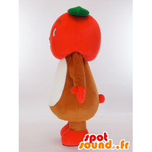 Cockeysville-kun mascot, a giant red apple - MASFR27429 - Yuru-Chara Japanese mascots