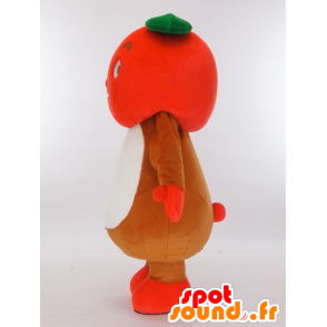 Mascota Cockeysville-kun, una manzana roja gigante - MASFR27429 - Yuru-Chara mascotas japonesas