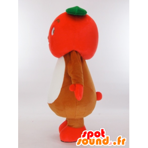 Cockeysville-kun mascotte, una mela rossa gigante - MASFR27429 - Yuru-Chara mascotte giapponese