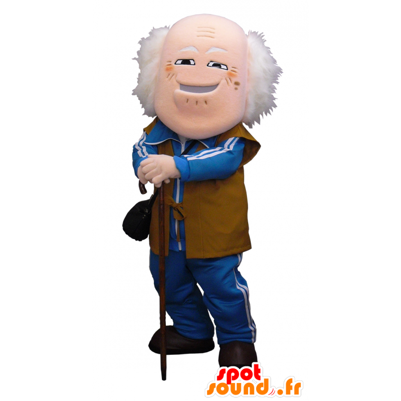 Shigezosan mascot, old man with white hair - MASFR27453 - Yuru-Chara Japanese mascots