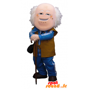 Shigezosan mascot, old man with white hair - MASFR27453 - Yuru-Chara Japanese mascots