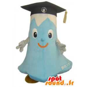 Mascot Shizuoka, reuze blauwe en witte berg - MASFR27454 - Yuru-Chara Japanse Mascottes