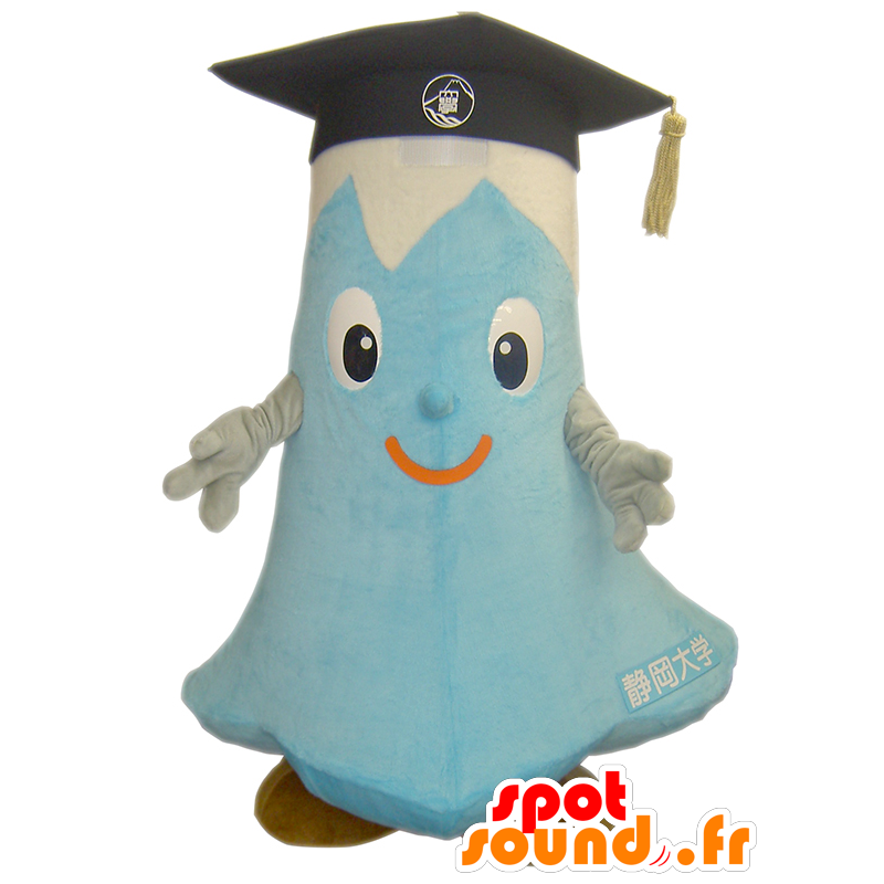 Mascot Shizuoka, reuze blauwe en witte berg - MASFR27454 - Yuru-Chara Japanse Mascottes