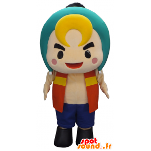 Sorin mascotte, ragazzo biondo in abito colorato - MASFR27458 - Yuru-Chara mascotte giapponese