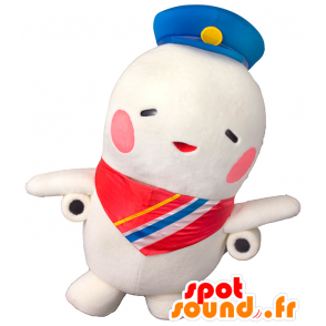 Mascota Sorayan, plano blanco gigante, muy lindo - MASFR27460 - Yuru-Chara mascotas japonesas