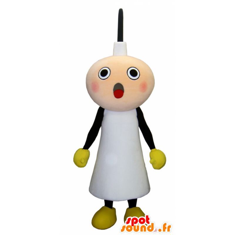 Tawawachan mascot, white and black giant candle - MASFR27469 - Yuru-Chara Japanese mascots