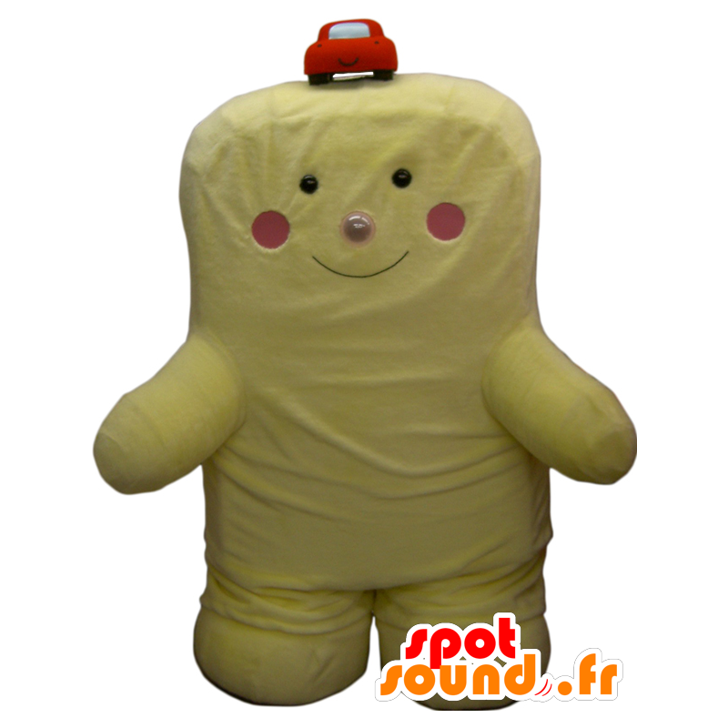 Wataru maskot, som representerer en bro med en bil - MASFR27482 - Yuru-Chara japanske Mascots