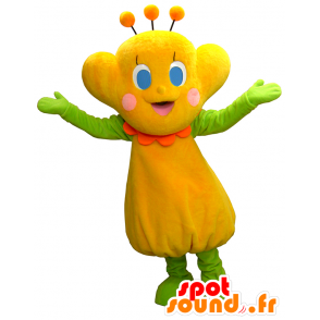 Popian mascot, orange flower and green giant - MASFR27501 - Yuru-Chara Japanese mascots