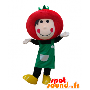 Piakky Maskottchen, gärtner, rote riesige Tomaten - MASFR27514 - Yuru-Chara japanischen Maskottchen