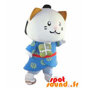 Domannyaka maskot, japansk kat i traditionel kjole - Spotsound