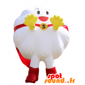 Shinjuku Awawa mascot, big white bubble - MASFR27552 - Yuru-Chara Japanese mascots