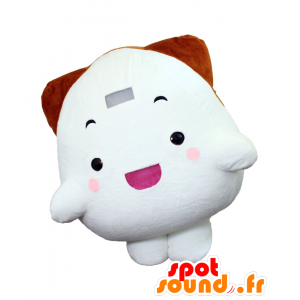 Bun-chan mascot, white and brown man - MASFR27556 - Yuru-Chara Japanese mascots