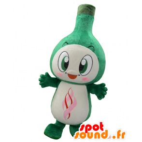 Mascot Dorinpin giant leek, green and white - MASFR27558 - Yuru-Chara Japanese mascots