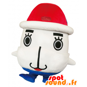 Mascot Shippurin blanke man met een pet op zijn hoofd - MASFR27571 - Yuru-Chara Japanse Mascottes
