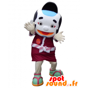 Maskot Shiromaru Hime, ägg, jättevit pärla - Spotsound maskot