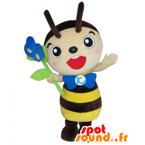 Machikatsu mascot bee, wasp, yellow insect - MASFR27596 - Yuru-Chara Japanese mascots