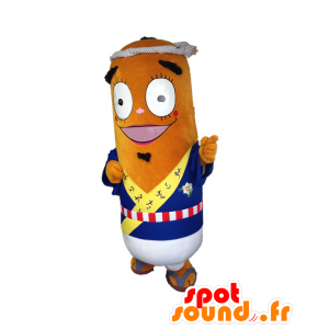 Roll-kun mascot. Brown roll mascot - MASFR27619 - Yuru-Chara Japanese mascots