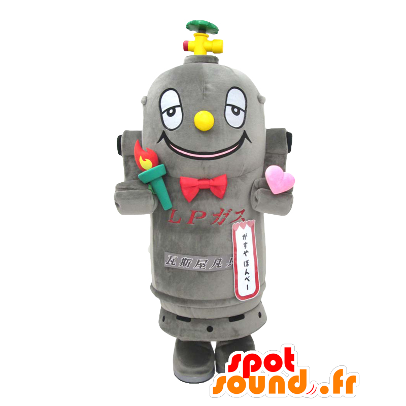 Mascot Gasu-atrás. Botella de gas mascota - MASFR27620 - Yuru-Chara mascotas japonesas