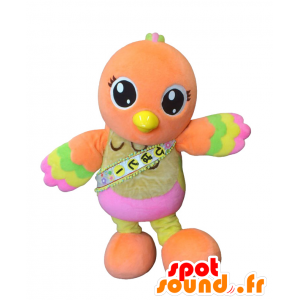 Mascot Fuchu. Orange Vogel Maskottchen - MASFR27624 - Yuru-Chara japanischen Maskottchen