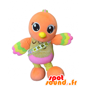 Mascot Fuchu. Orange bird mascot - MASFR27624 - Yuru-Chara Japanese mascots