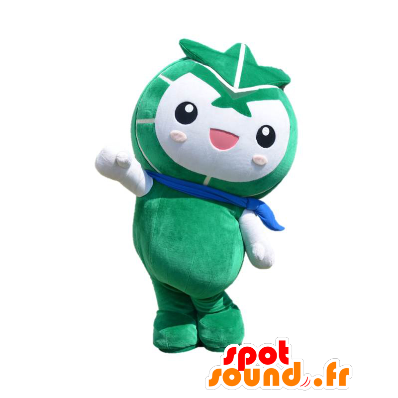 Mascot Hinumaru-kun. Green monster mascot - MASFR27625 - Yuru-Chara Japanese mascots