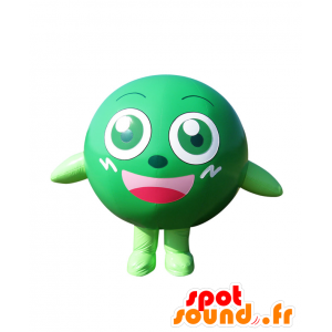 Mascot stor grønn og hvit ball, kalt Aodama - MASFR27636 - Yuru-Chara japanske Mascots