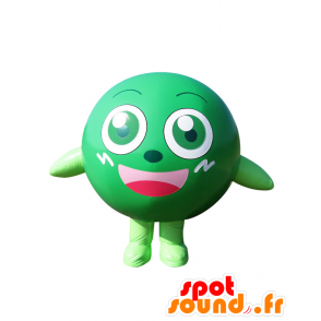 Mascot grote groene en witte bal, de zogenaamde Aodama - MASFR27636 - Yuru-Chara Japanse Mascottes