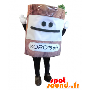 Mascot Roller-chan. árvore em forma tronco-mascote - MASFR27638 - Yuru-Chara Mascotes japoneses