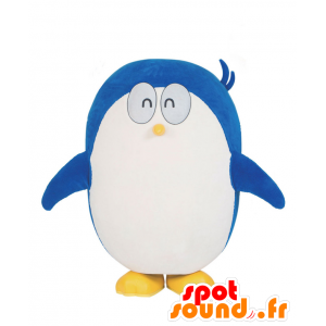 Mascota Copen-chan, pingüino, pingüino blanco y azul - MASFR27640 - Yuru-Chara mascotas japonesas