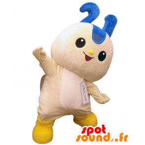 Reoparisu mascotte. Blu e bianco mostro mascotte - MASFR27650 - Yuru-Chara mascotte giapponese