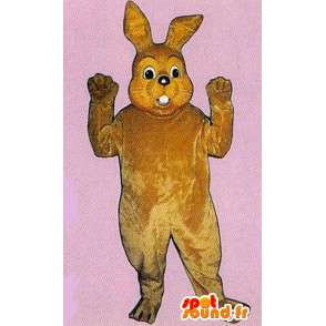 Conejo Luz traje marrón - MASFR007106 - Mascota de conejo