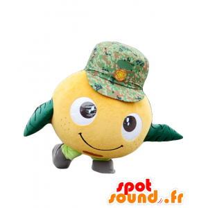 Shizupon mascot. Giant orange mascot - MASFR27675 - Yuru-Chara Japanese mascots