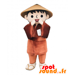 Mairin Maskottchen. Japanische Maskottchen offenem Mund Junge - MASFR27699 - Yuru-Chara japanischen Maskottchen