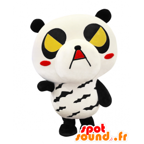 Kirepanda mascot. Mascot fierce black and white panda - MASFR27715 - Yuru-Chara Japanese mascots