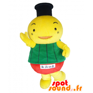 Poppo-chan mascot. Yellow snowman mascot, giant potato - MASFR27720 - Yuru-Chara Japanese mascots